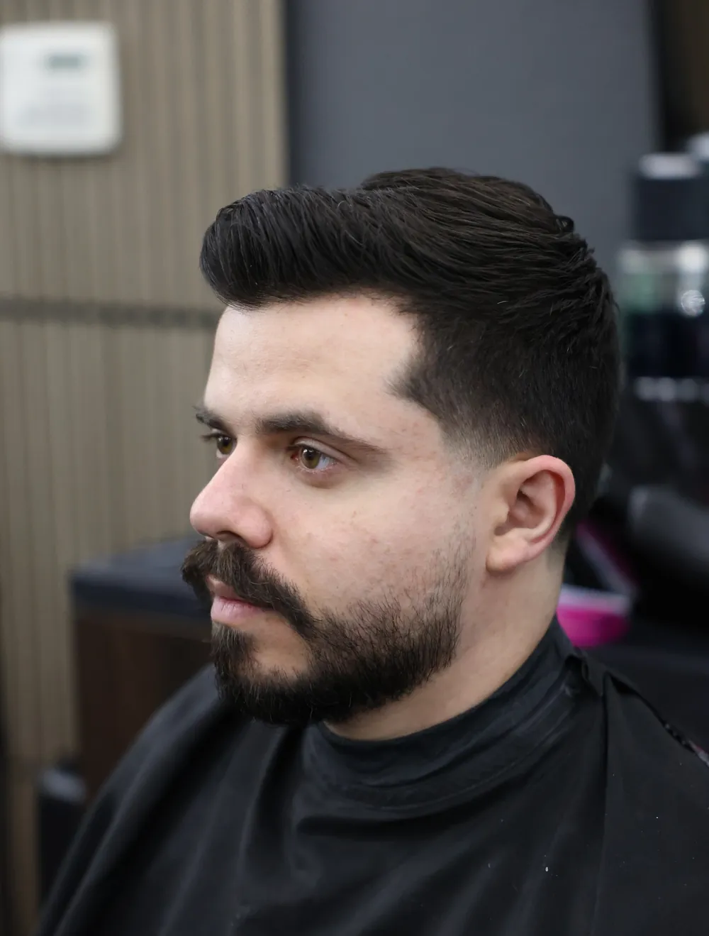 Men's haircut and beard trim at Trust Barbershop, Citrus Heights