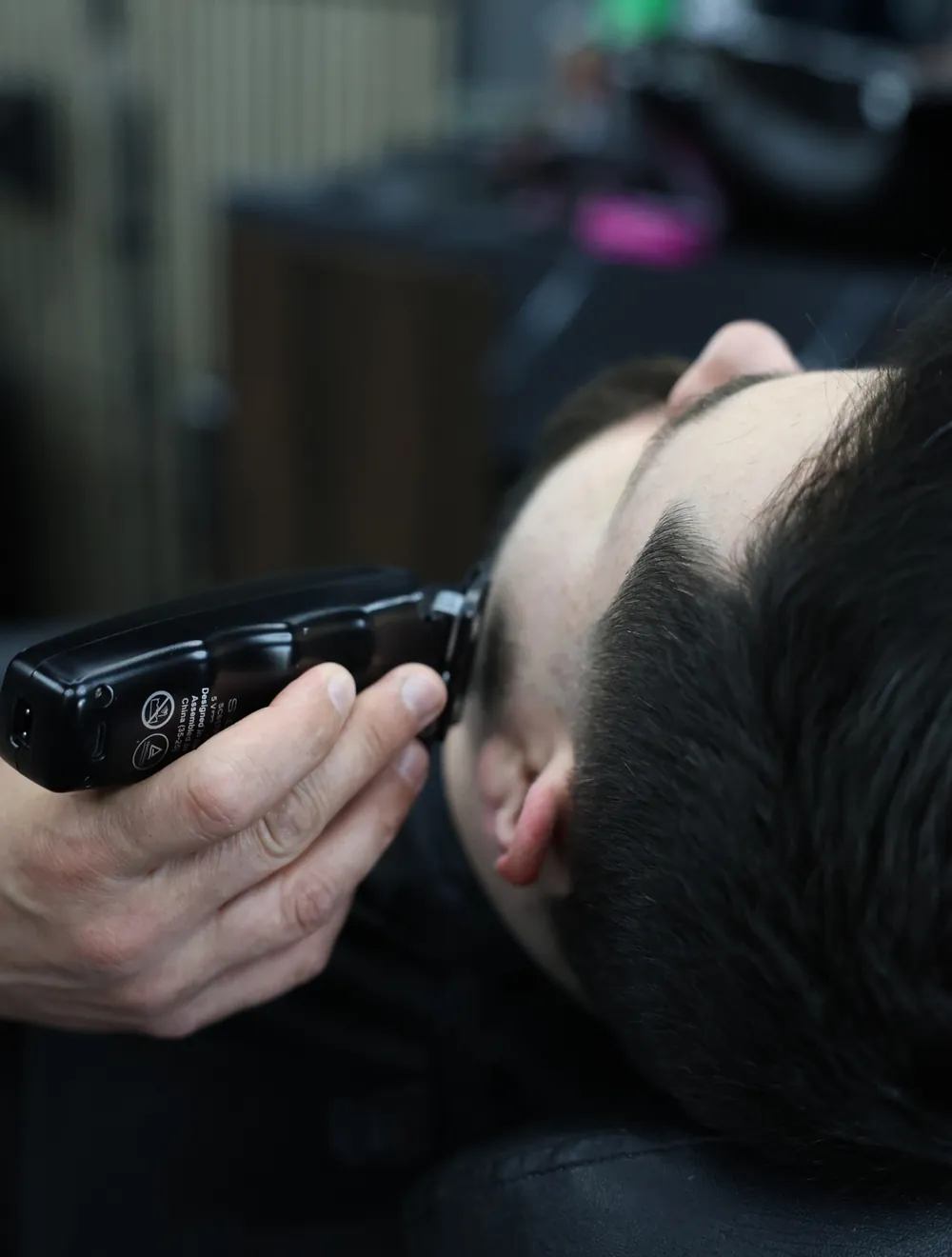 Men's haircut at Trust Barbershop, Citrus Heights