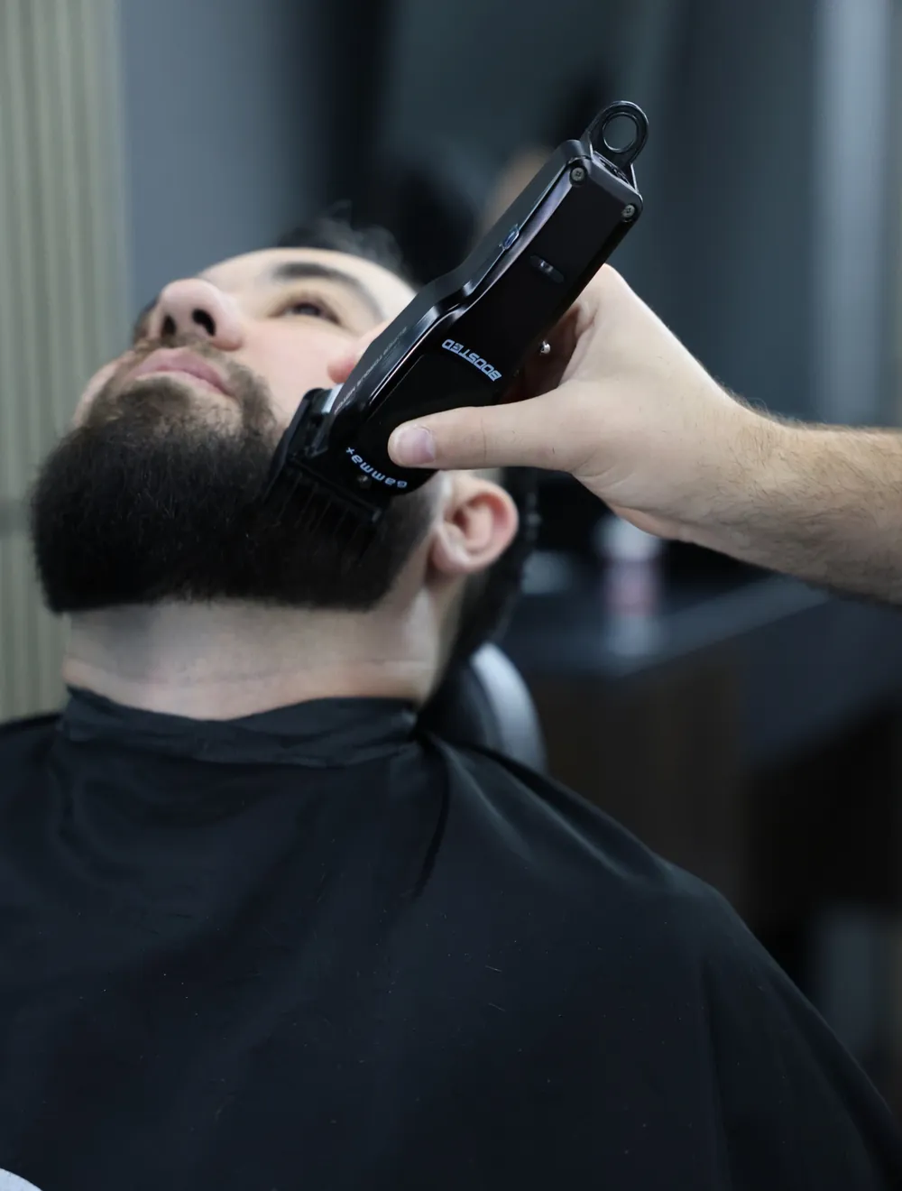 Men's haircut and fade at Trust Barbershop, Citrus Heights